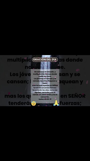 Preghiera del giorno - Isaia 40 #shorts