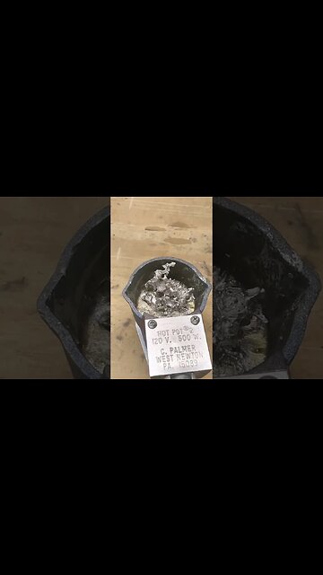 Watch Reverse Metal Melting So Cool 😎. #cool #shortsfeed #shorts