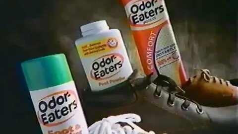 "Its Ok Ladies, I use Odor Eaters Now" 2002 TV Commercial (Bad Foot Odor)