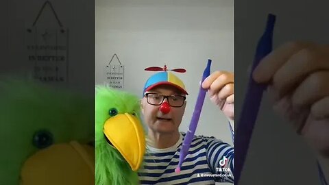 Mr Parrot does Balloon Modelling