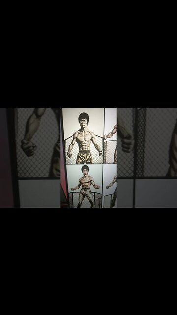 Bruce Lee by Adam Chow #brucelee #adamchow #shorts #kungfu