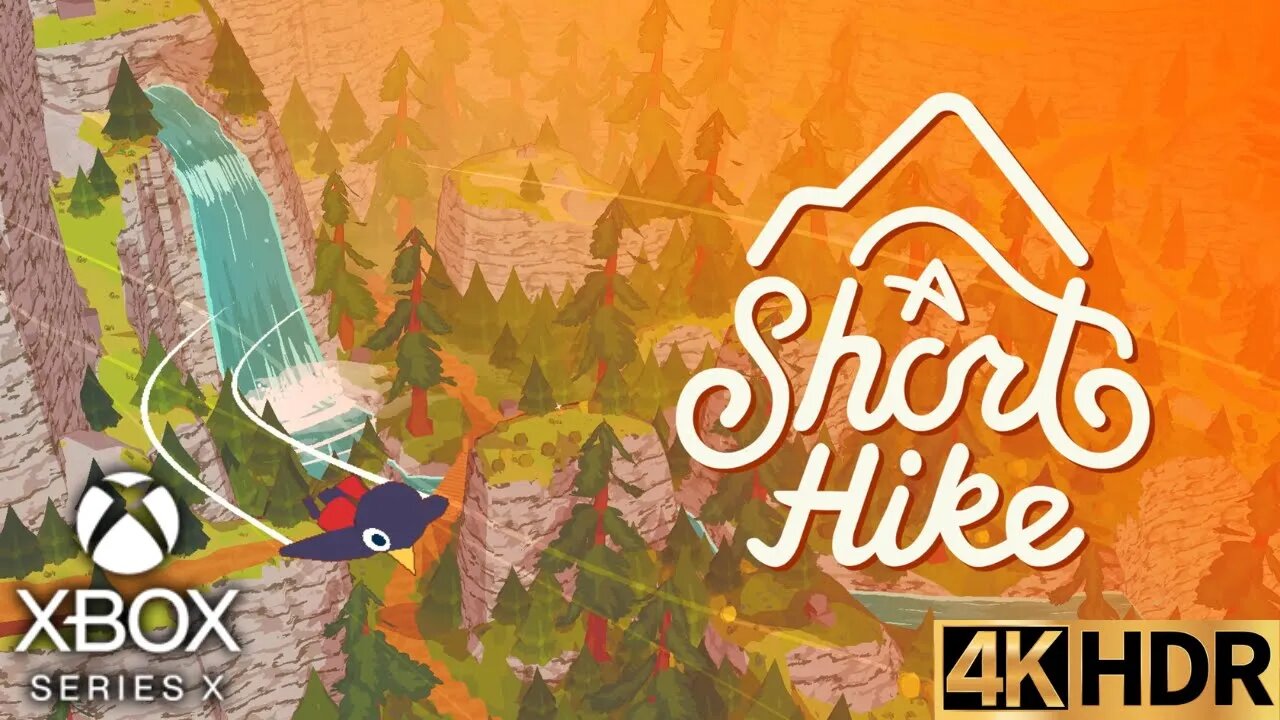 A Short Hike Gameplay | Xbox Series X|S | 4K HDR (No Commentary Gaming)