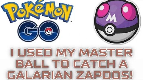 Galar Zapdos Added with New Master Ball; Gold Rush Shiny PokéMon