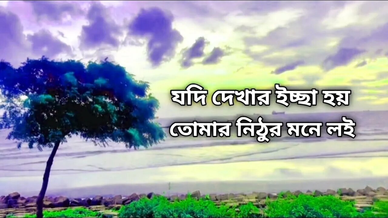 যদি দেখার ইচ্ছা হয় তোমার নিঠুর মনে লয়