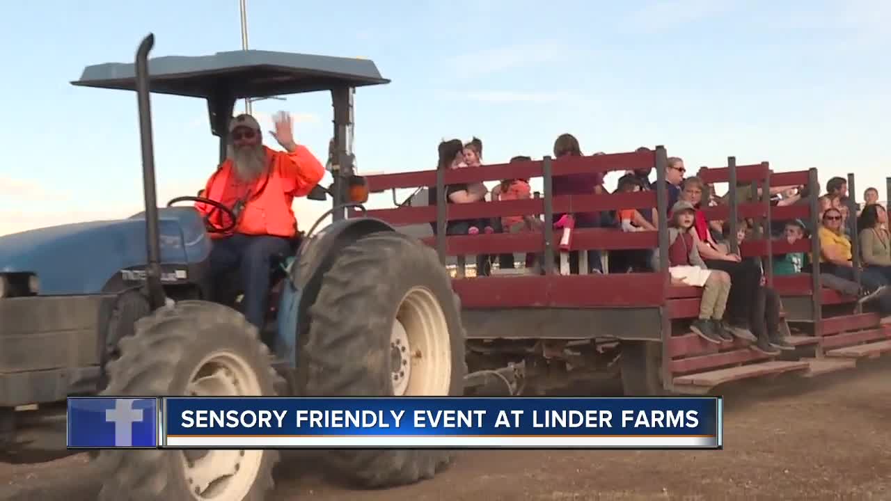Families enjoy sensory friendly event at Linder Farms