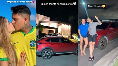 ALÊ OLIVEIRA DA UM CARRO 0KM PARA SUA IRMÃ 😱🤩👏🏻