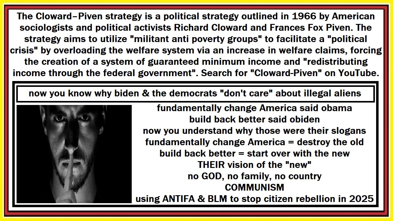 Cloward-Piven strategy