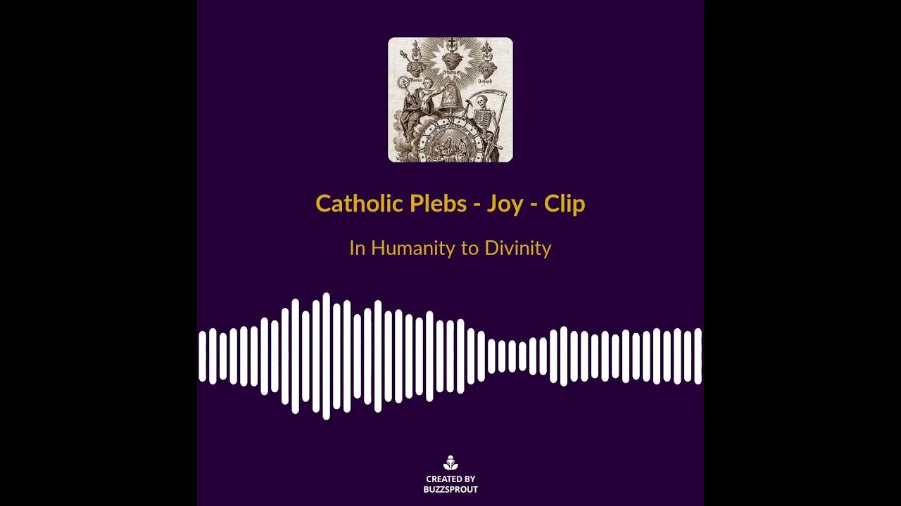 CatholicPlebs Podcast Clip - Joy