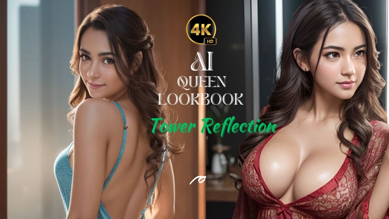 [4K] Ai Queen LookBook l Model Al Art video-Central City #AiQueenLookBook #aiartlookbook