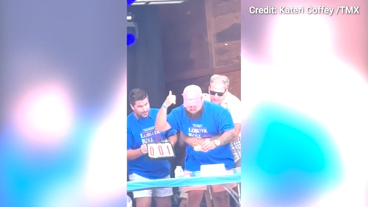 NH Gov. Chris Sununu Saves Choking Contestant During Lobster Roll Eating Contest