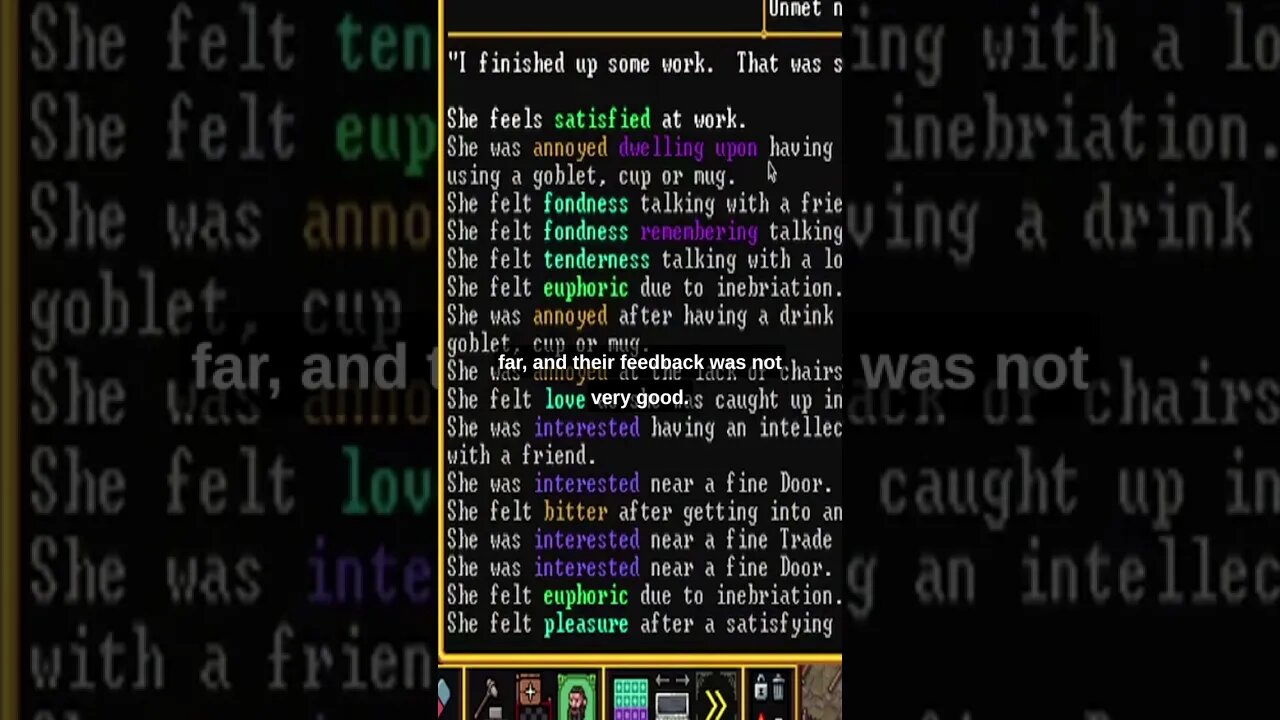 EVERY Dwarf Has Feelings In Dwarf Fortress