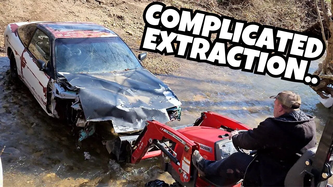 Buying an Abandoned Nissan 240sx Hidden in Woods