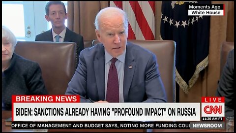 Biden: Russia Is Firing Missiles Into RUSSIAN Cities