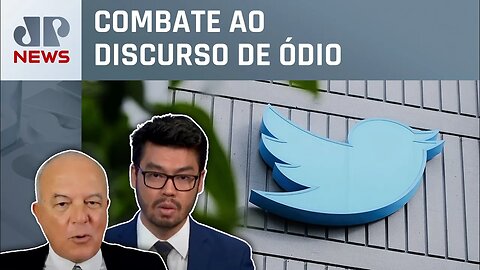 Twitter anuncia restrição de alcance em publicações de ódio; Motta e Kobayashi analisam