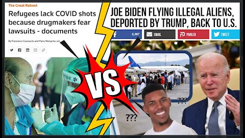 Biden's Bringing BACK Deported Illegal Aliens, NO VACCINES For Migrants GLOBALLY!