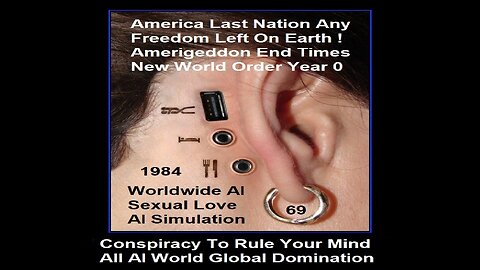 America Last Nation Any Freedom Left Amerigeddon End Times New World Order