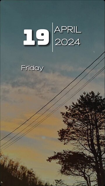 04/19/24 Scripture of the day