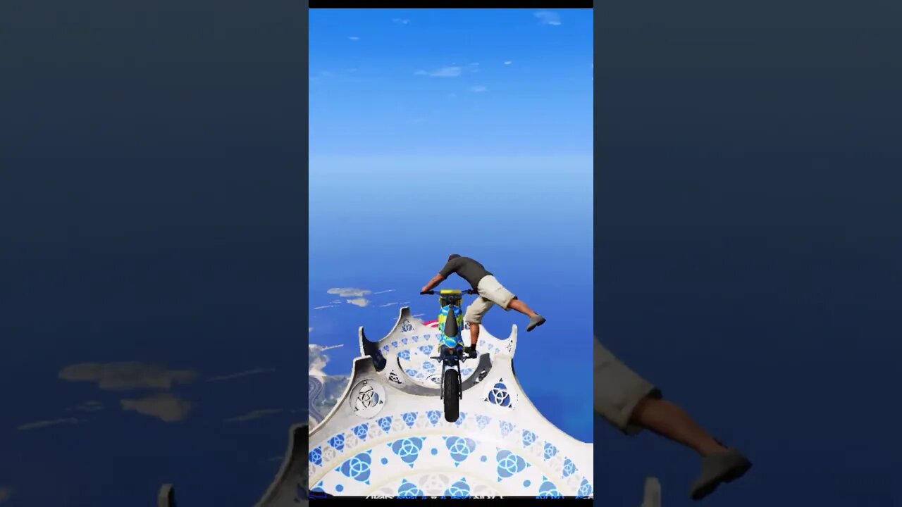 The Most INSANE Stunts On Mount Chiliad - GTA 5! #Shorts | TAFFY GAMING