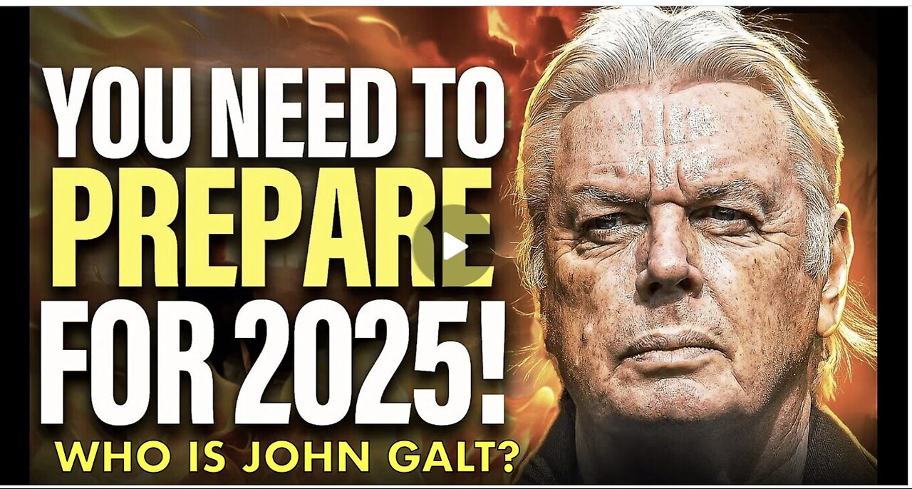 DAVID ICKE W/ You Need To Prepare For 2025. TY JGANON, SGANON, CLIF HIGH, JUAN O'SAVIN