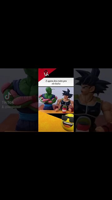 Goku cadê seu irmão kk #dragonball #dbz #anime