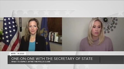 One-on-one with Secretary of State Jocelyn Benson ahead of Election Day