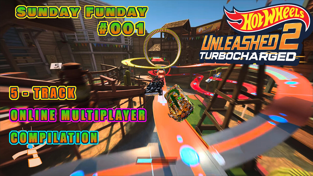 Hot Wheels Unleashed 2: Turbocharged | Sunday FunDay #001 - Rodger Dodger, 5 Track Comp - Online MP