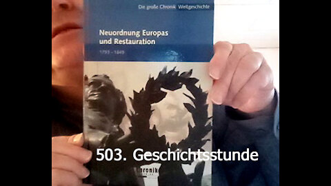 503. Stunde zur Weltgeschichte - 27.09.1825 bis 10.03.1826