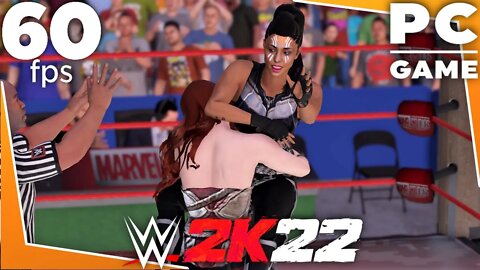 WWE 2K22 | VALKYRIE V QUEEN MAEVE! | Requested Bearhug Iron Woman Match [60 FPS PC]