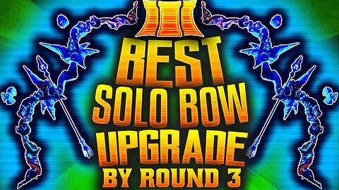 "UPGRADE BOW ROUND 3" - ALL BOWS BY ROUND 3! Der Eisendrache "BEST BOW GUIDE" Best Weapon Round 3!