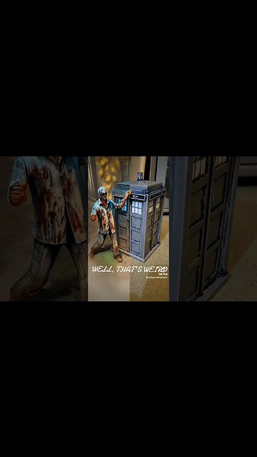 🎃 #TARDIS VS #THEWALKINGDEAD #TIKTOK #FILTER #TWD #TLTT #DOCTORWHO #CROSSOVER #SHORTS #SUBSCRIBE