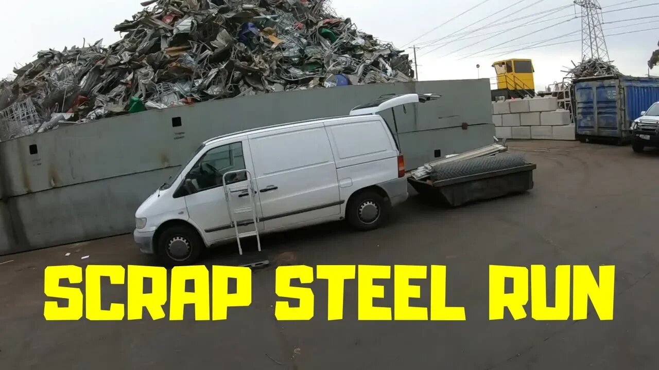 Street Scrap Steel Run for Cash