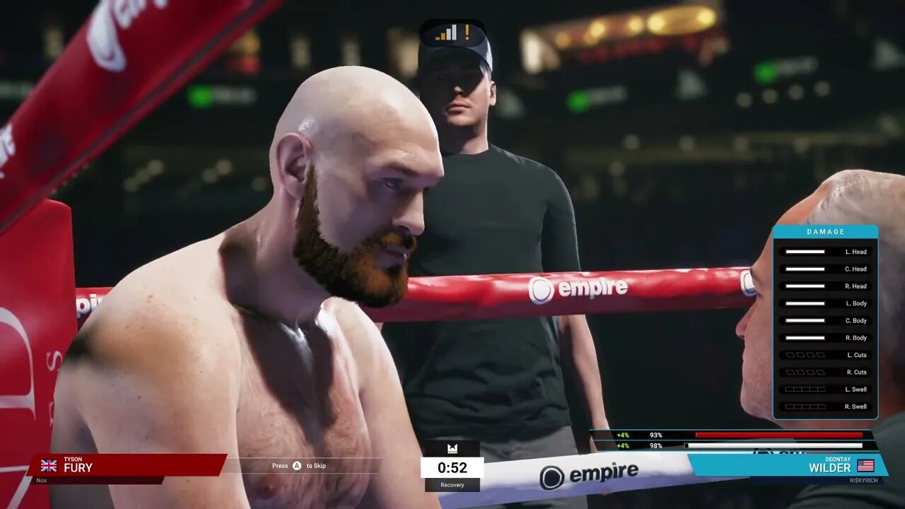 Undisputed Online Ranked Gameplay Deontay Wilder vs Tyson Fury 2