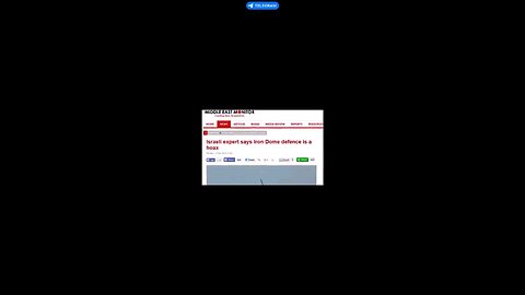 Israel's Iron Dome Is Fake