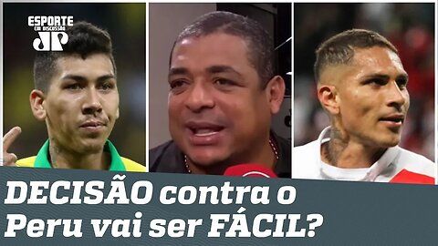 Vai ser fácil? OLHA o que Vampeta falou ANTES de Brasil x Peru!