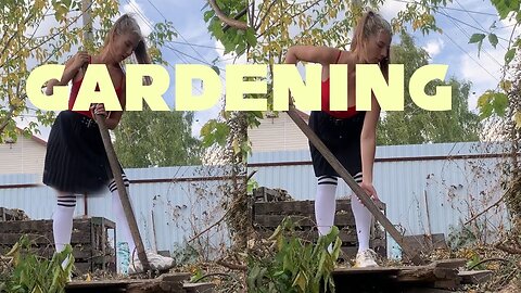 GARDEN CLEAN SATISFYING video | Anya P. life