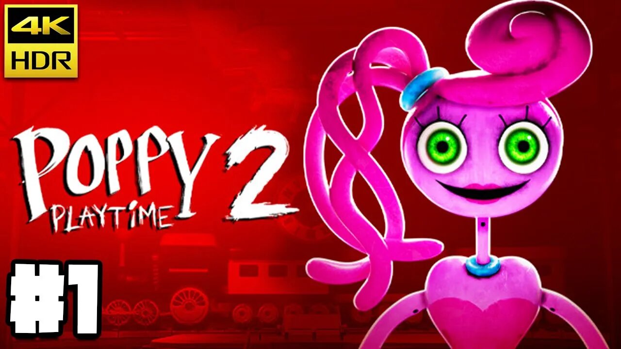 Poppy Playtime 2 - Gameplay Walkthrough Part 1 (4K) (RTX 4090) (i9 13900KF DDR5)