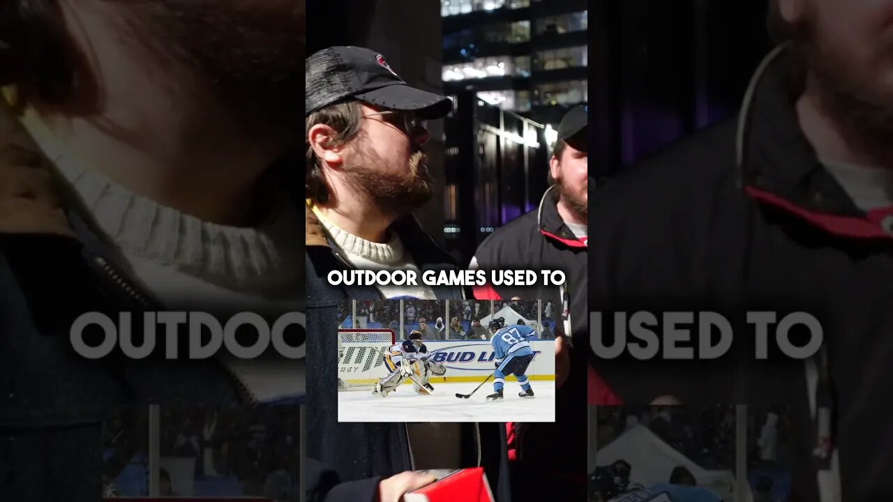 "The NHL Winter Classics are boring now!" 😳