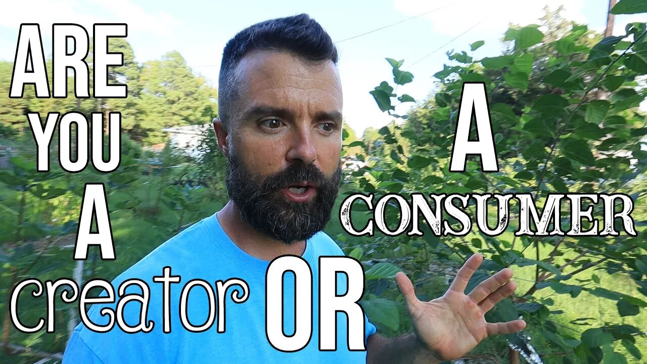 Are you a consumer or a creator? / Self Reliance and Debt Free Living