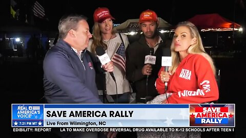 OOPS: Trump Rally Attendee Defends Neo-Nazis