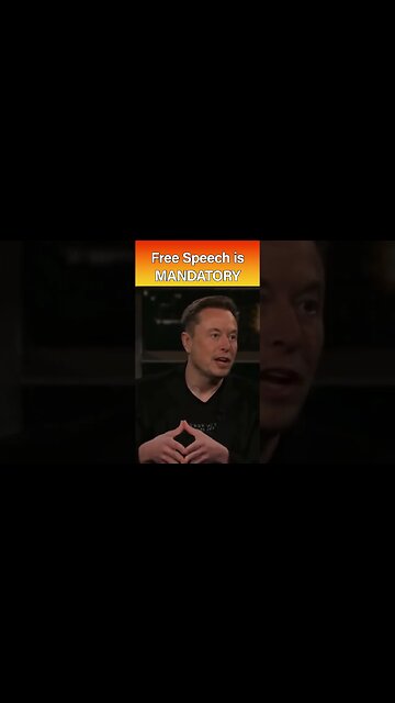 Free Speech is Mandatory