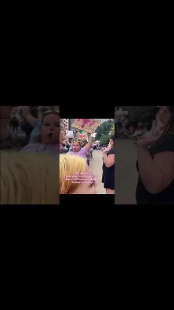From A Pro-Abortion Protest In Indiana