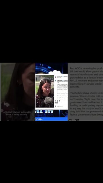 AOC is pushing expansion into researching psychedelics