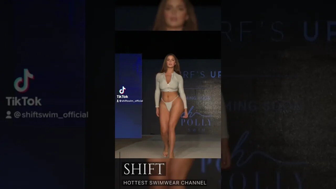 When Demi Rose walks bikini show #demirose #shorts #bikinibody