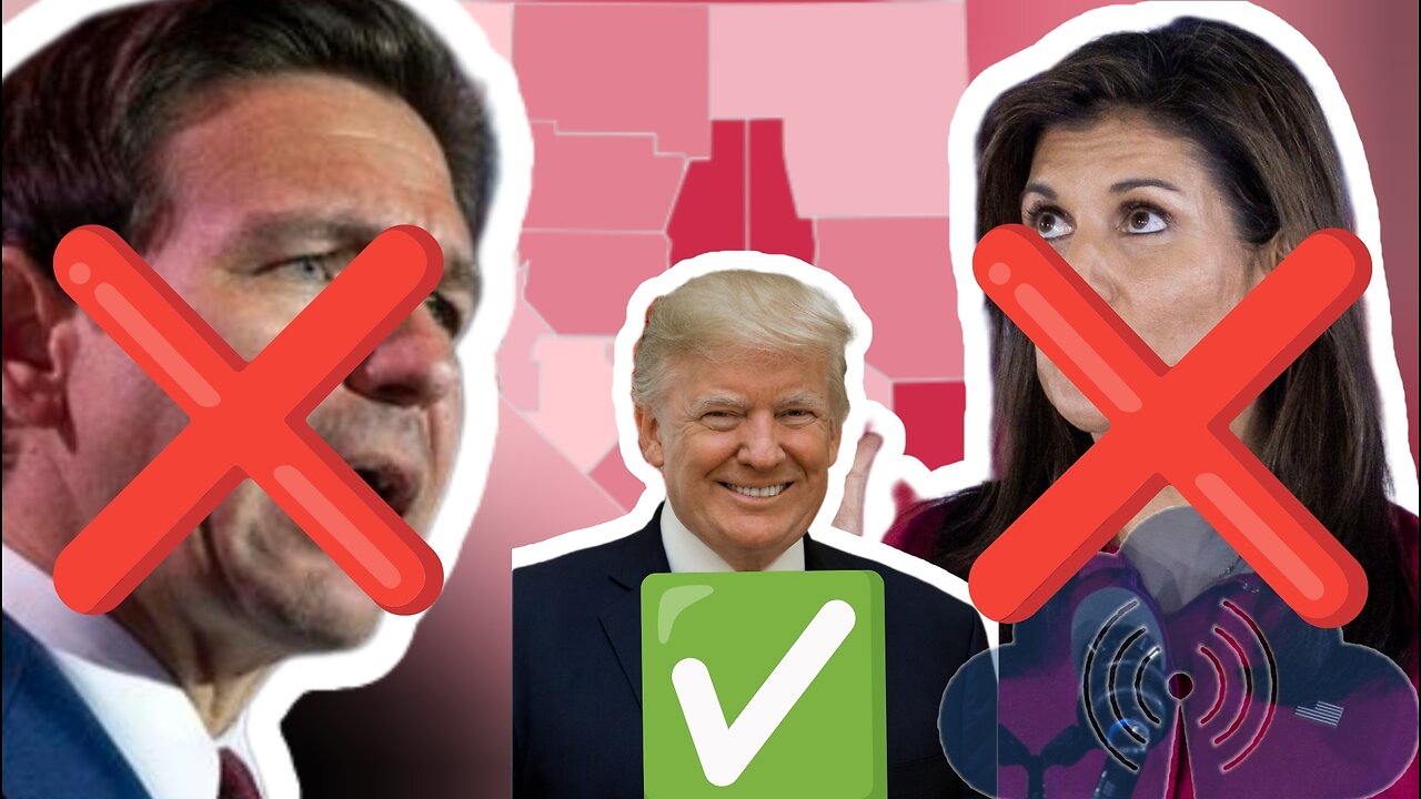 Nikki H. & Ron D. Both Drop Out of NEVADA | TRUMP LEADS 100%