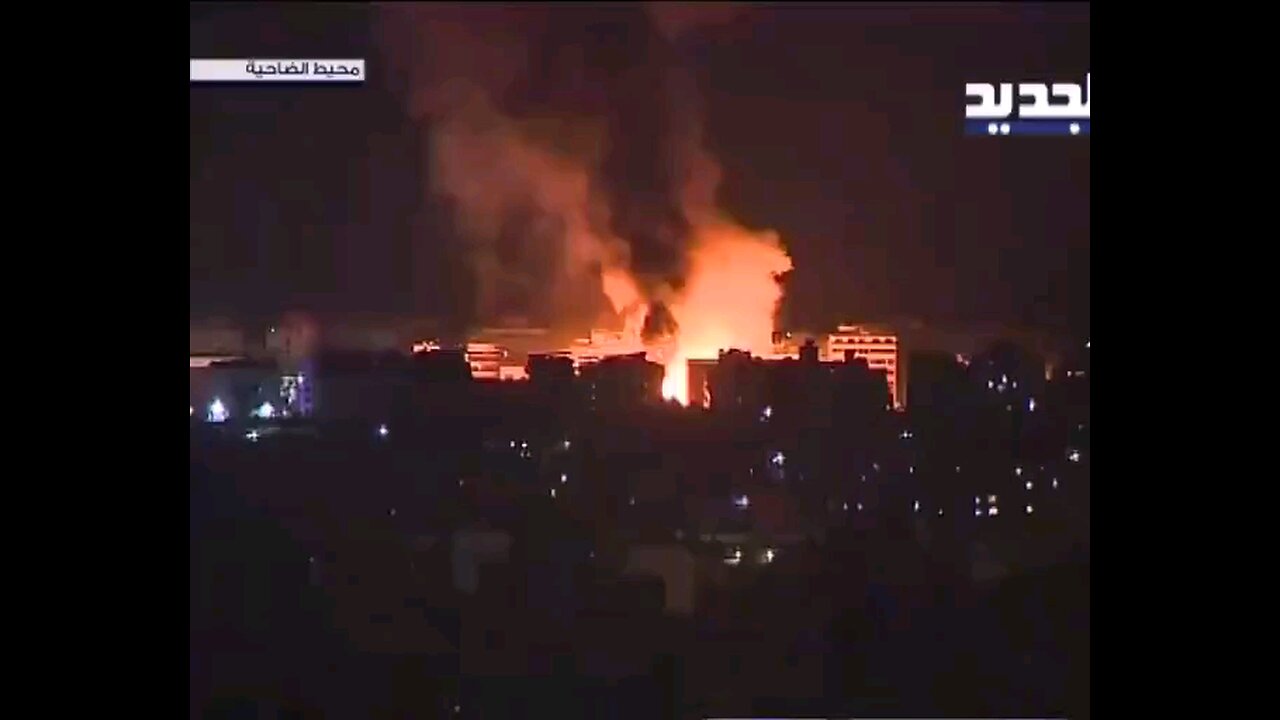 Israel bombing Beirut October 05 2024