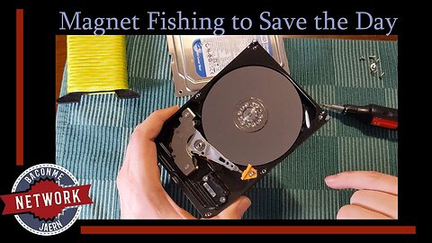 Jaern: Hard Drive Magnet Fishing