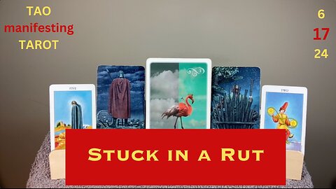 STUCK IN A RUT