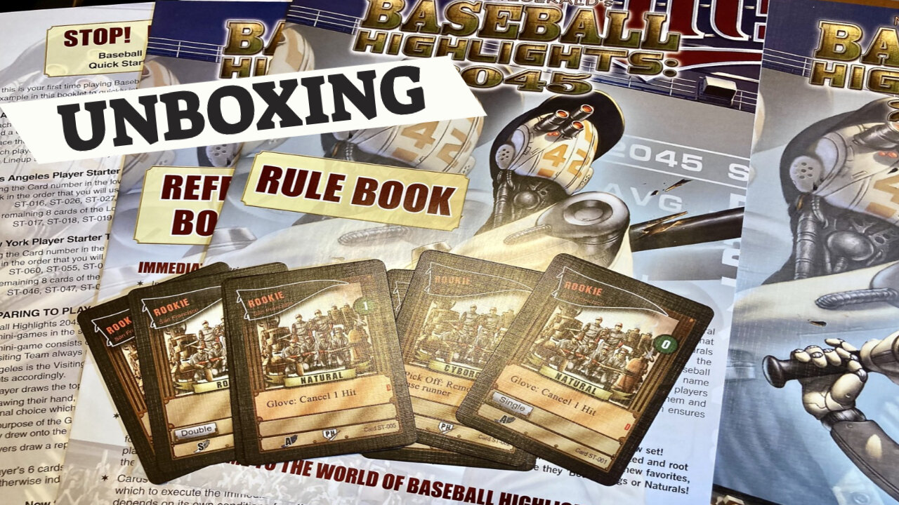 Baseball 2045 Unboxing