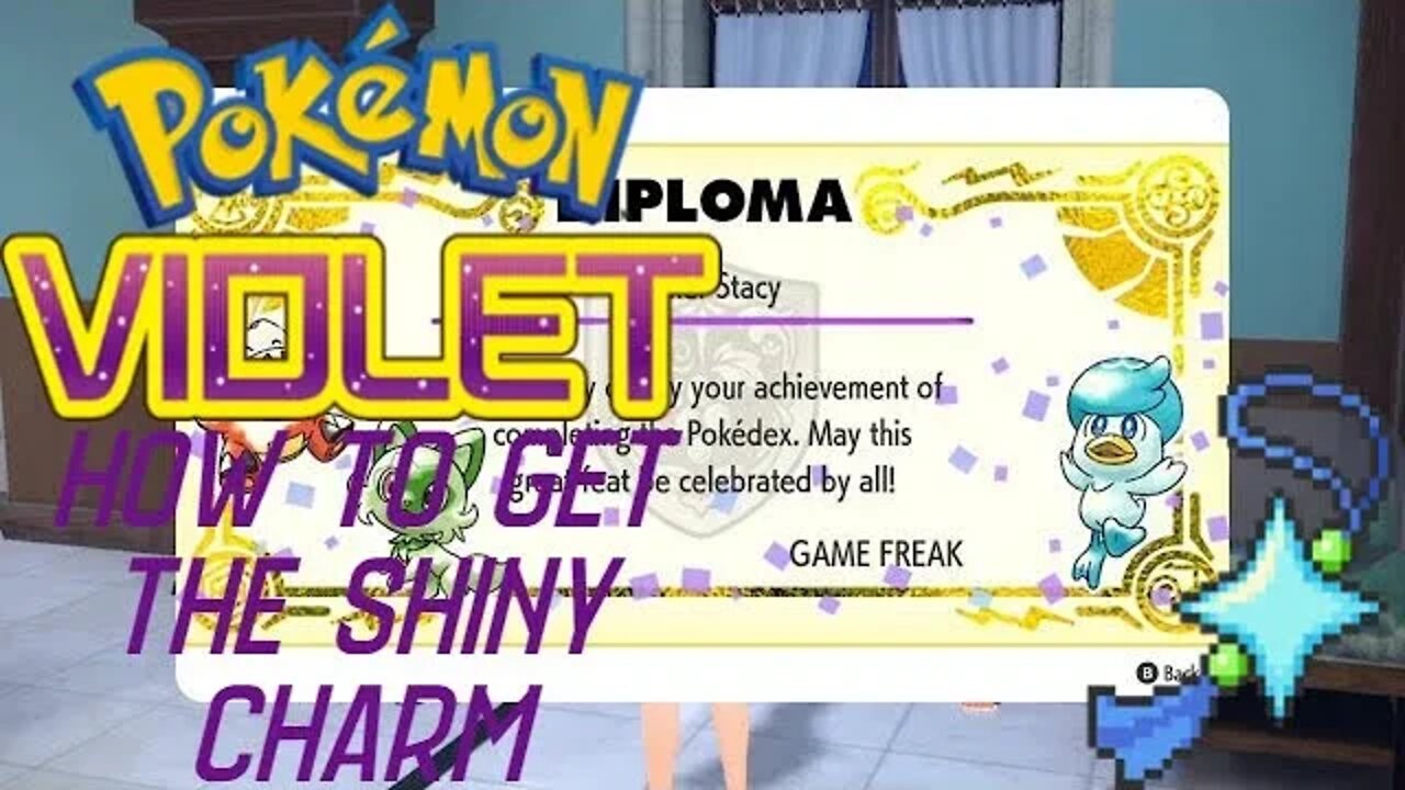 How to get the Shiny Charm in Pokemon SV