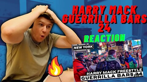 Harry Mack's New York State of Mind | Guerrilla Bars 24((IRISH REACTION!!)) UNBELIEVABLE!!